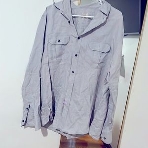Nice shirt, size L color gray